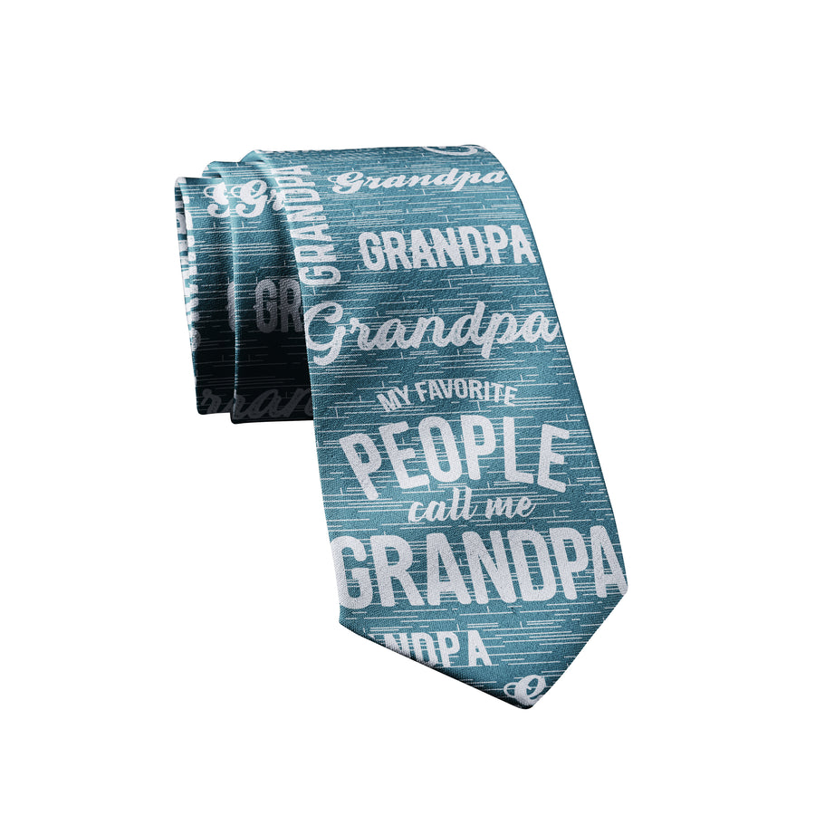 Funny Green My Favorite People Call Me Grandpa Nerdy Father's Day Grandfather Tee