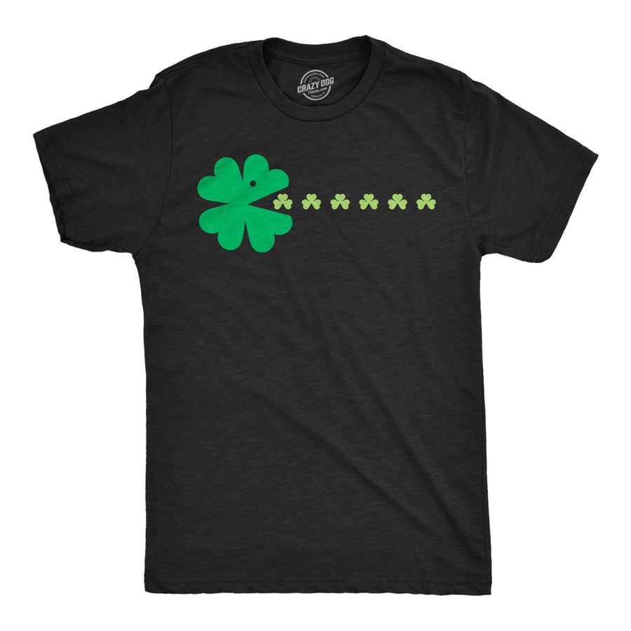 Funny Heather Black - St Paddys Gamer St Paddys Gamer Mens T Shirt Nerdy Saint Patrick's Day Video Games Tee