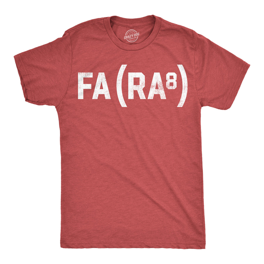 Funny Heather Red - Fa Ra Fa Ra To The 8th Mens T Shirt Nerdy Christmas TV & Movies Tee